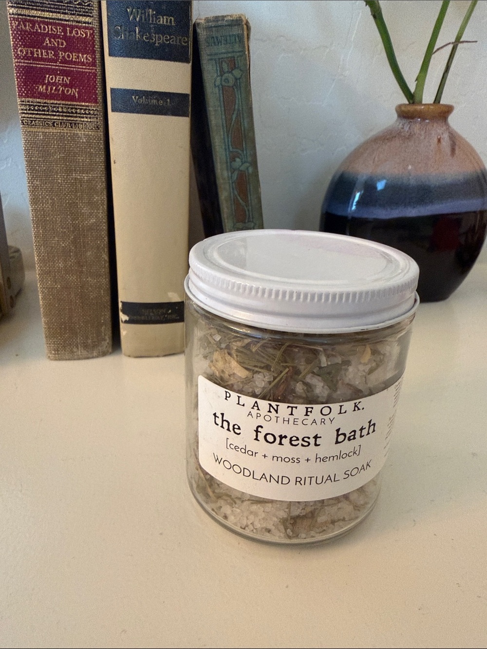 The Forest Bath Woodland Ritual Soak - White